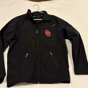 Spyder Black Performance Oklahoma Sooners Jacket